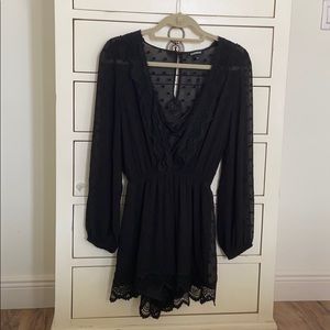 EXPRESS. Long sleeve romper